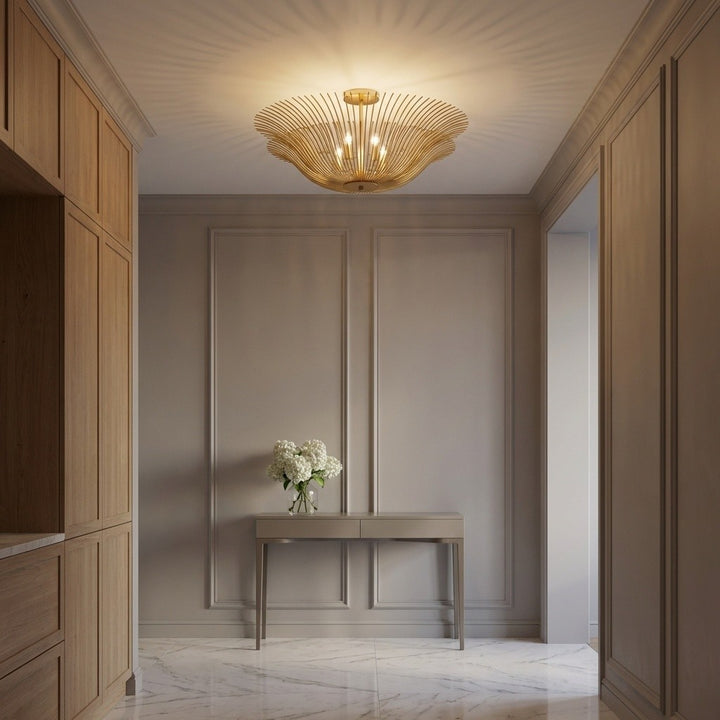 Visual Comfort Studio Canada - LXF1024GD - Four Light Flush Mount - Dorelle - Gild | Gild