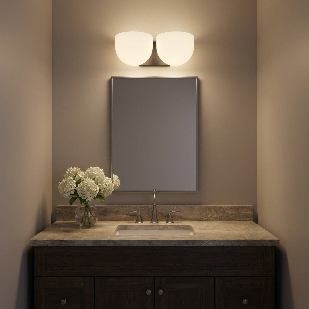 Visual Comfort Studio Canada - LXV1002AI - Two Light Bath - Cheverny - Aged Iron | Aged Iron