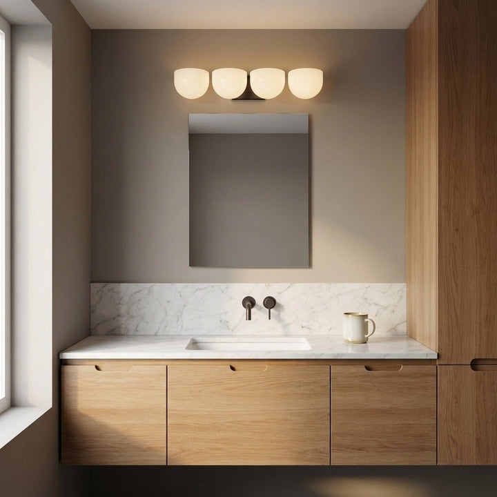 Visual Comfort Studio Canada - LXV1004AI - Four Light Bath - Cheverny - Aged Iron | Aged Iron