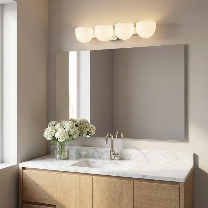 Visual Comfort Studio Canada - LXV1004PN - Four Light Bath - Cheverny - Polished Nickel | Polished Nickel