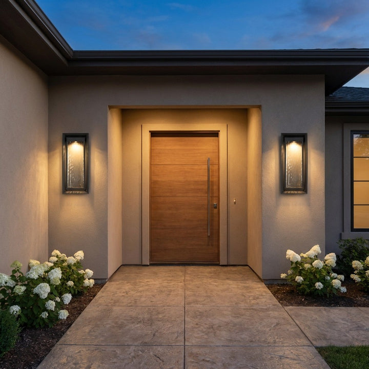 Visual Comfort Studio Canada - OL13704TXB-L1 - LED Wall Lantern - Urbandale - Textured Black | Textured Black