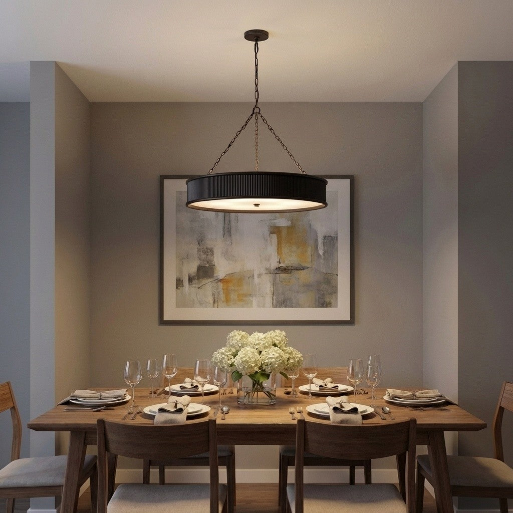 Visual Comfort Studio Canada - PCC1008AI - Eight Light Chandelier - Ritz - Aged Iron | Aged Iron