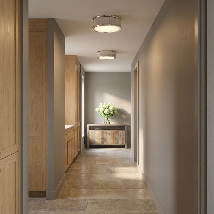 Visual Comfort Studio Canada - PCF1025PN - Five Light Flush Mount - Ritz - Polished Nickel | Polished Nickel
