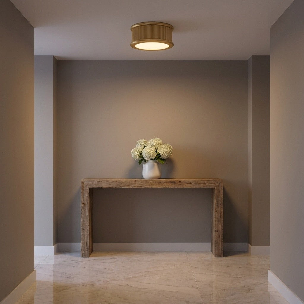 Visual Comfort Studio Canada - PCF1033GD - Three Light Flush Mount - Ritz - Gild | Gild
