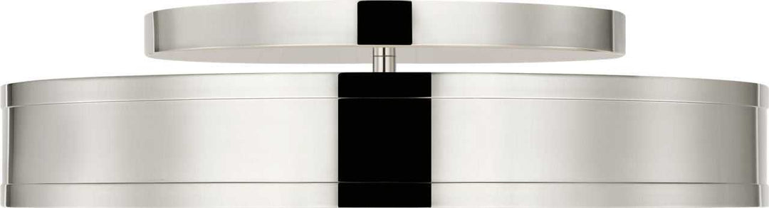 Visual Comfort Studio Canada - PCF1041PN - LED Semi Flush Mount - Dupont - Polished Nickel/Polished Nickel