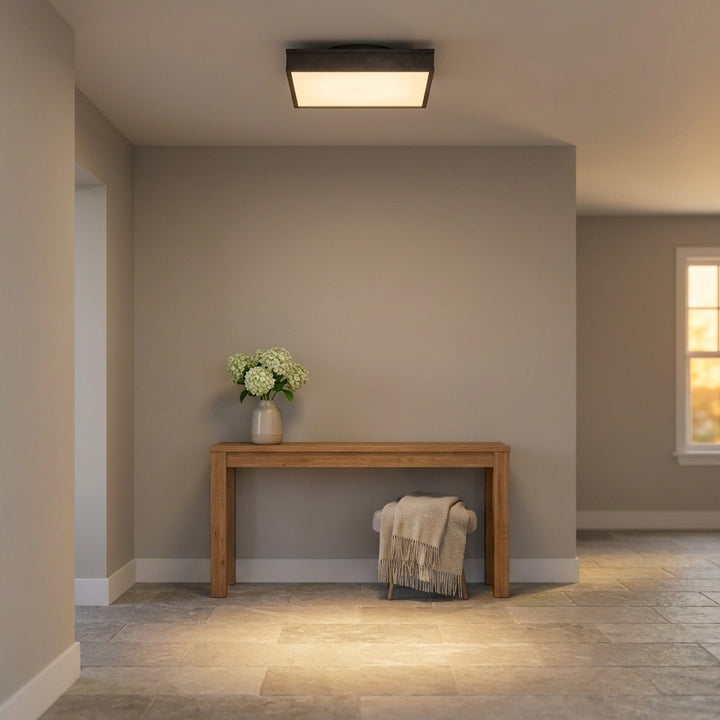 Visual Comfort Studio Canada - PCF1061AI - LED Semi Flush Mount - Dupont - Aged Iron | Aged Iron
