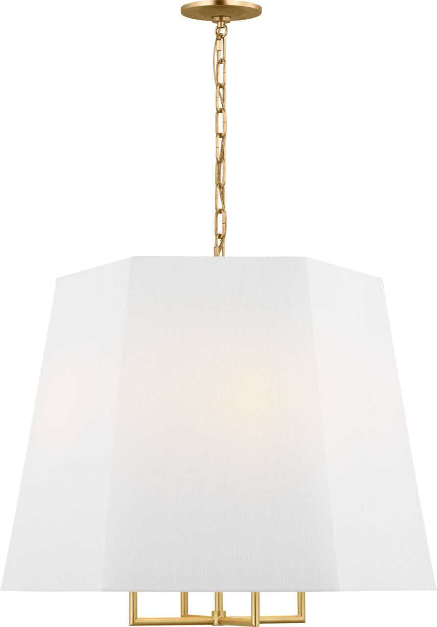 Visual Comfort Studio Canada - PCP1004GD - Four Light Hanging Shade - Lille - Gild/Gild
