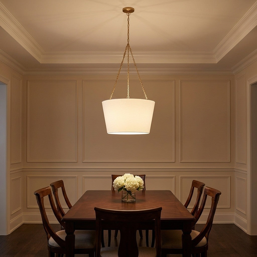 Visual Comfort Studio Canada - PCP1033GD - Three Light Hanging Shade - Herve - Gild | Gild