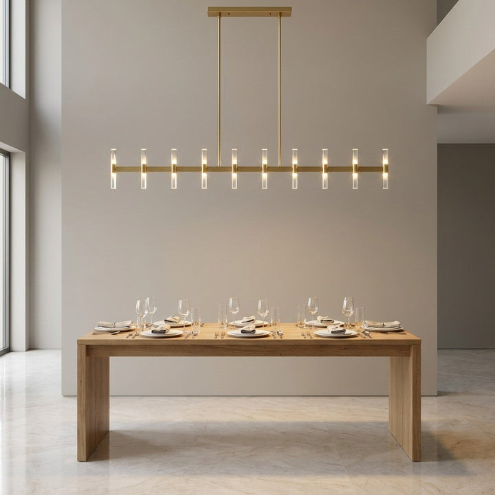 Visual Comfort Studio Canada - SLC11120BBS - LED Linear Pendant - Silas - Burnished Brass | Burnished Brass