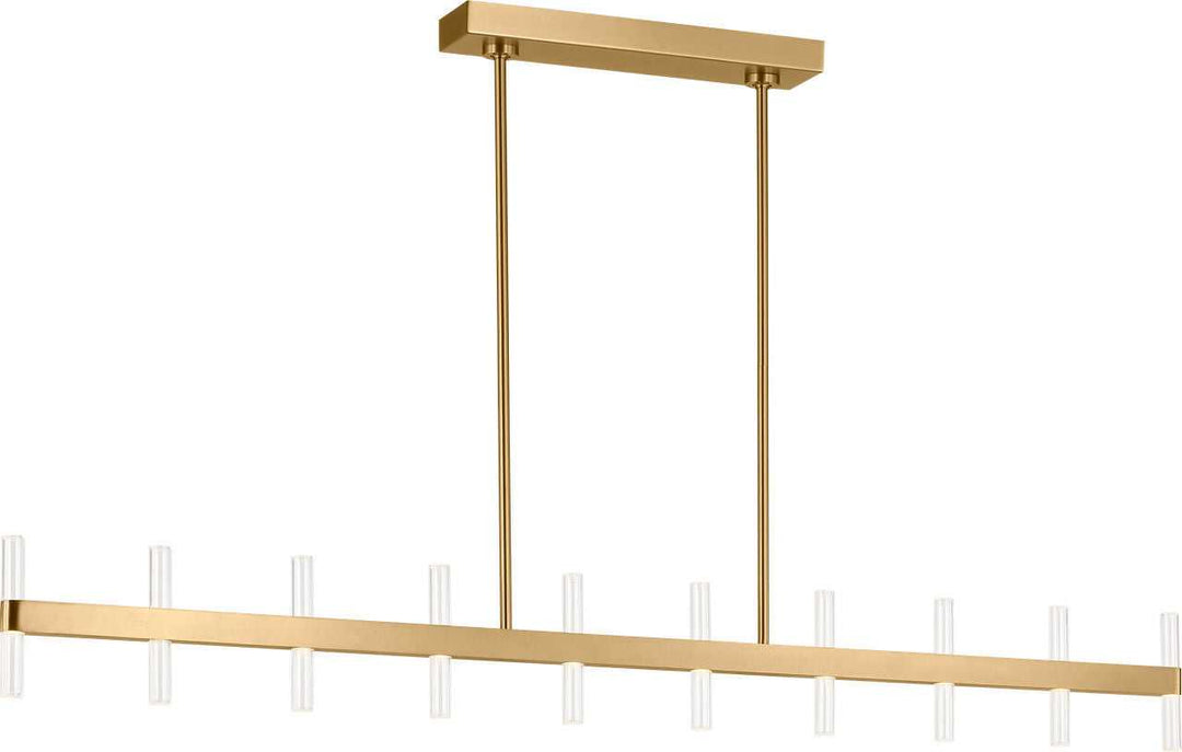 Visual Comfort Studio Canada - SLC11120BBS - LED Linear Pendant - Silas - Burnished Brass/Burnished Brass