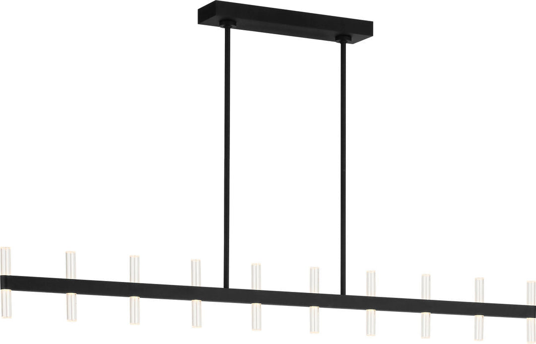 Visual Comfort Studio Canada - SLC11120MBK - LED Linear Pendant - Silas - Midnight Black/Midnight Black