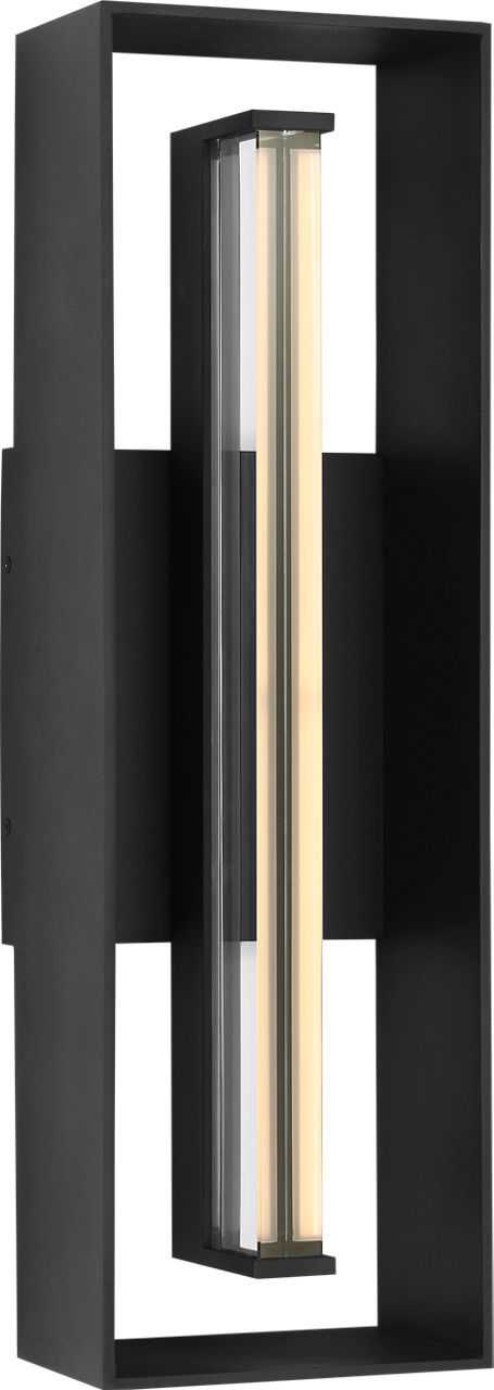 Visual Comfort Studio Canada - SLO1351TXB - LED Lantern - Abner - Textured Black/Textured Black