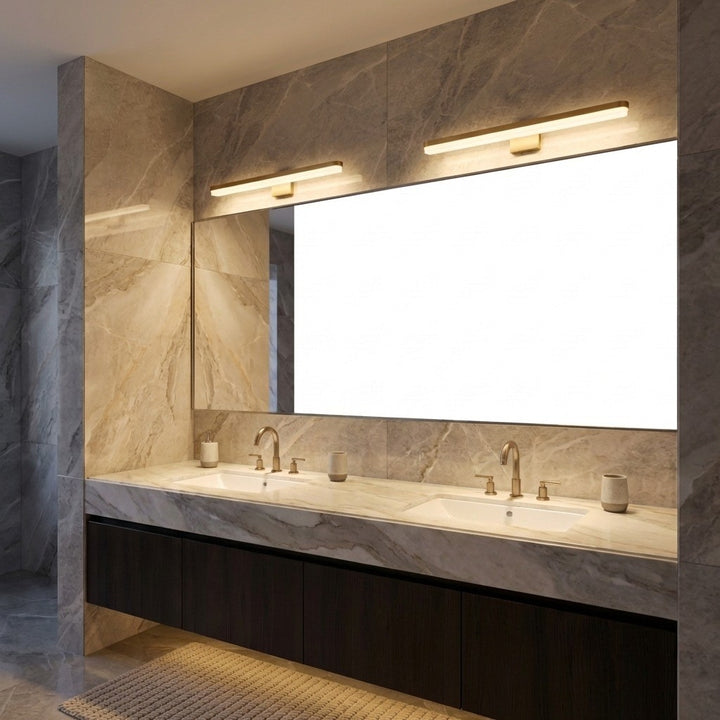 Visual Comfort Studio Canada - SLV1041BBS - LED Vanity - Ismay - Burnished Brass | Burnished Brass
