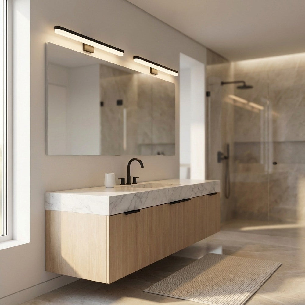 Visual Comfort Studio Canada - SLV1041MBK - LED Vanity - Ismay - Midnight Black | Midnight Black