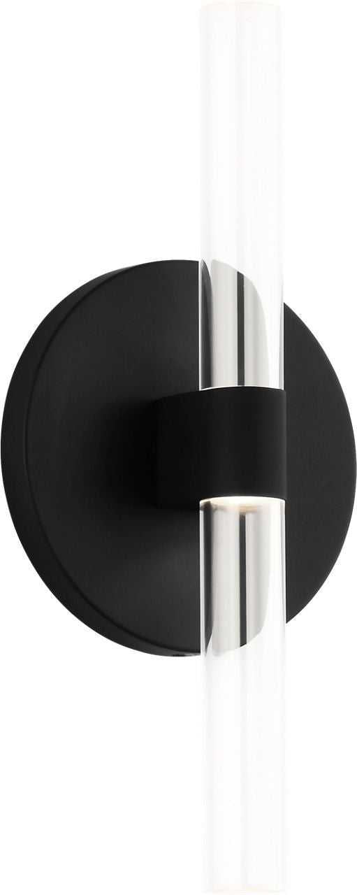 Visual Comfort Studio Canada - SLW1082MBK - LED Wall Sconce - Silas - Midnight Black/Midnight Black