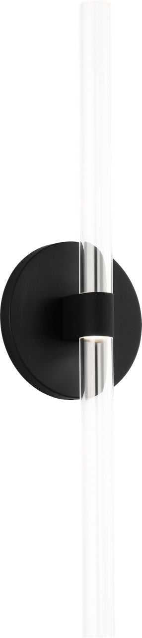 Visual Comfort Studio Canada - SLW1092MBK - LED Wall Sconce - Silas - Midnight Black/Midnight Black