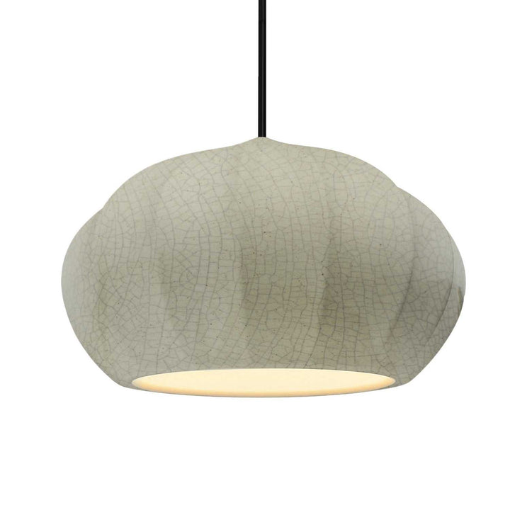 Radiance Collection One Light Pendant in Polished Chrome Justice Designs