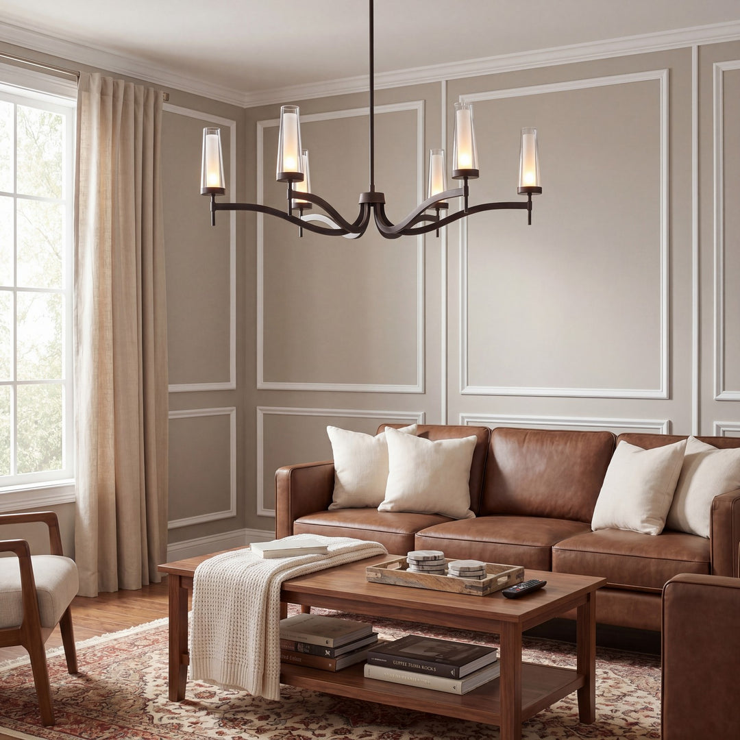 Savoy House - 1-1464-6-15 - LED Chandelier - Butler - Mediterranean Bronze