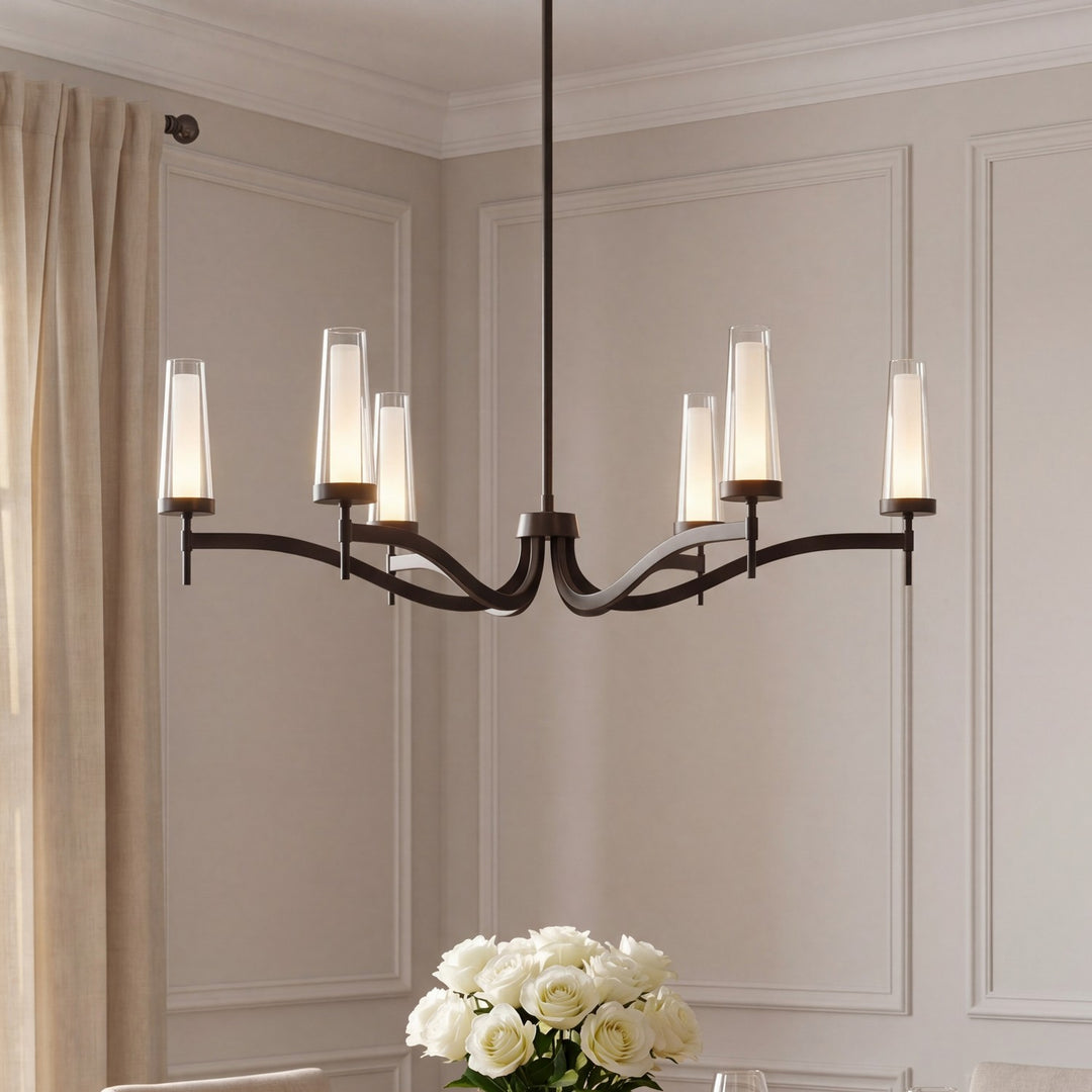 Savoy House - 1-1464-6-15 - LED Chandelier - Butler - Mediterranean Bronze