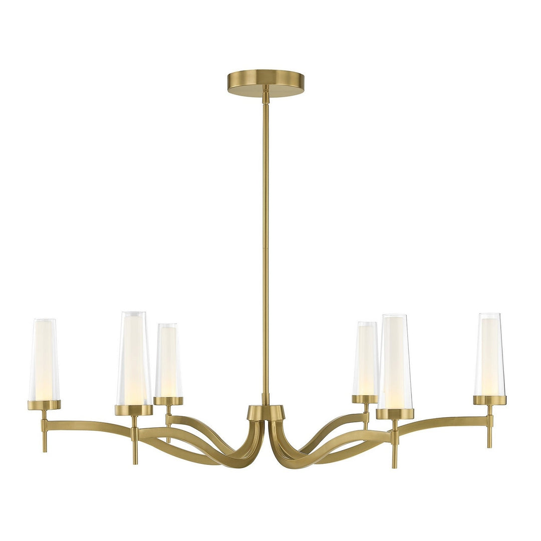 Savoy House - 1-1464-6-322 - LED Chandelier - Butler - Warm Brass