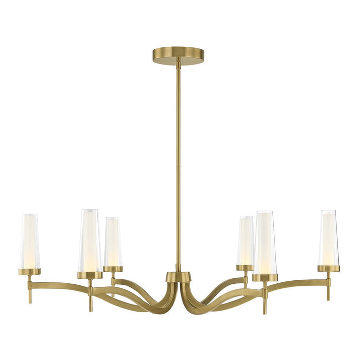 Savoy House - 1-1464-6-322 - LED Chandelier - Butler - Warm Brass