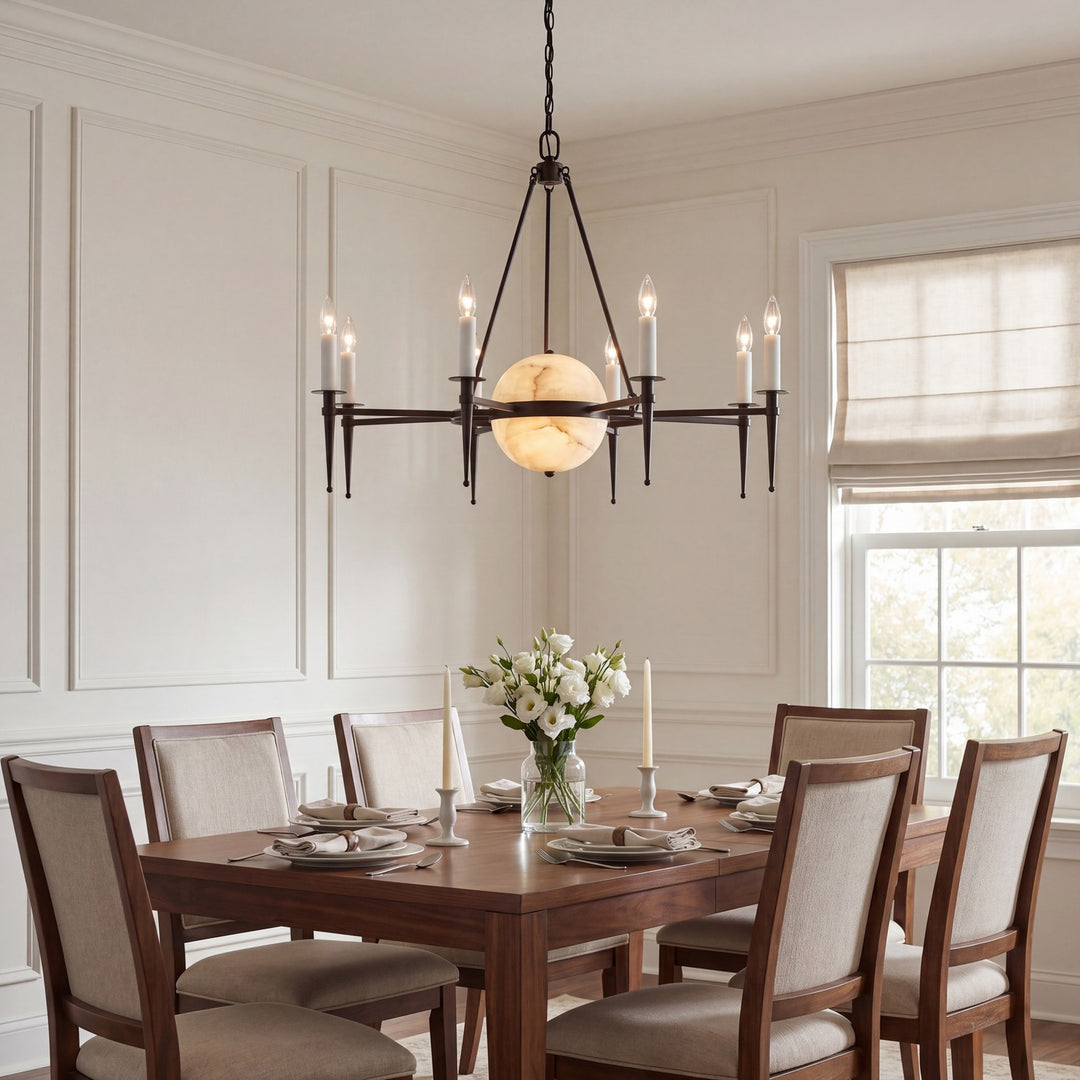 Savoy House - 1-1488-10-15 - Ten Light Chandelier - Sanger - Mediterranean Bronze