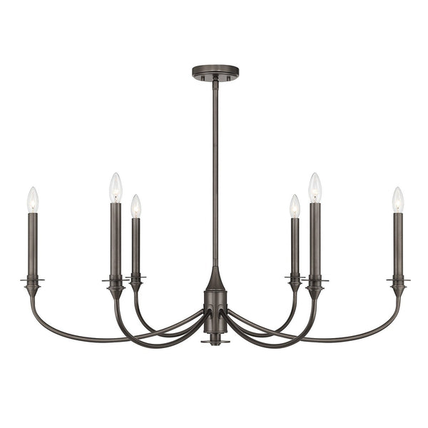 Savoy House - 1-1500-6-15 - Six Light Chandelier - Coventry - Mediterranean Bronze