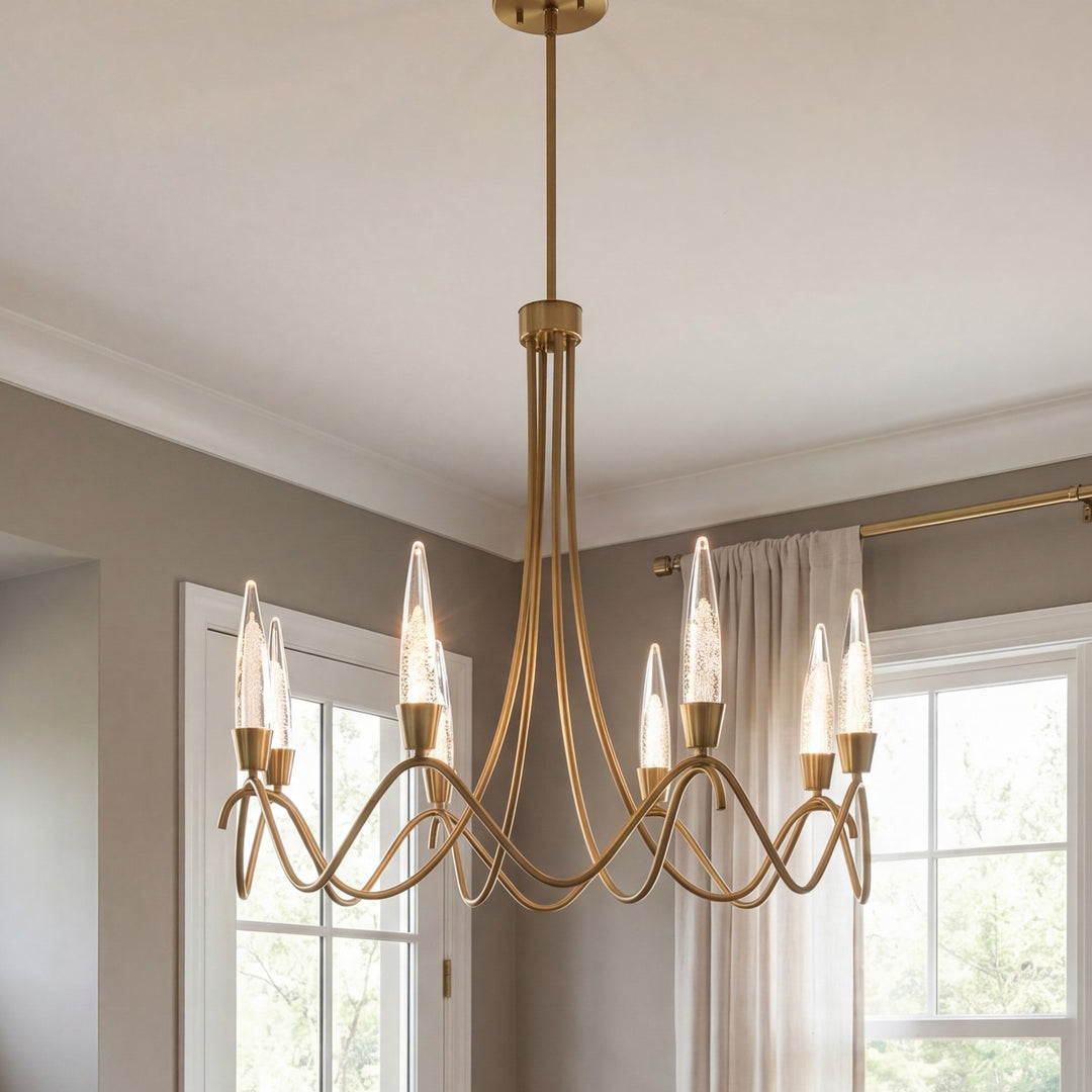 Savoy House - 1-1799-8-127 - LED Chandelier - Sofia - Noble Brass