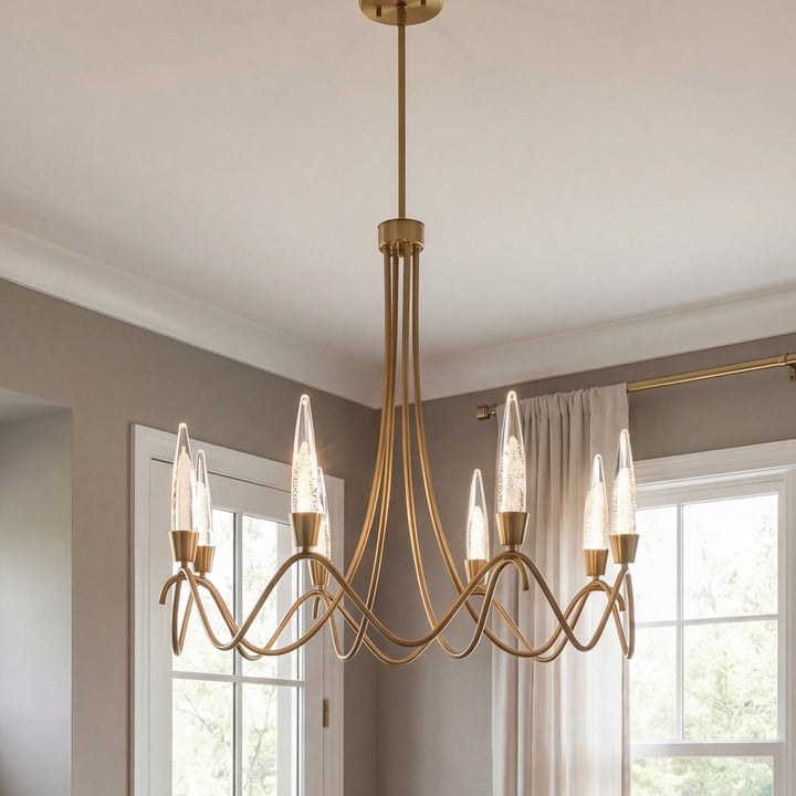Savoy House - 1-1799-8-127 - LED Chandelier - Sofia - Noble Brass