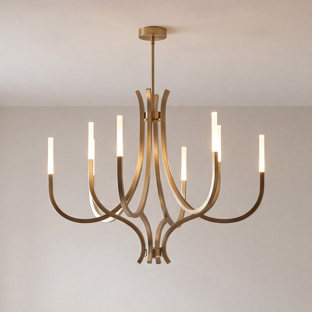 Savoy House - 1-1900-8-127 - LED Chandelier - Bradford - Noble Brass
