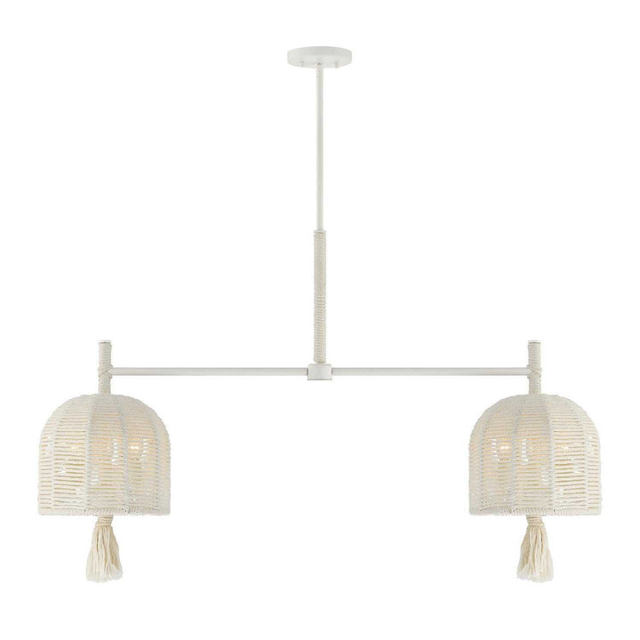 Savoy House - 1-3403-6-341 - Six Light Chandelier - Lunara - Cotton