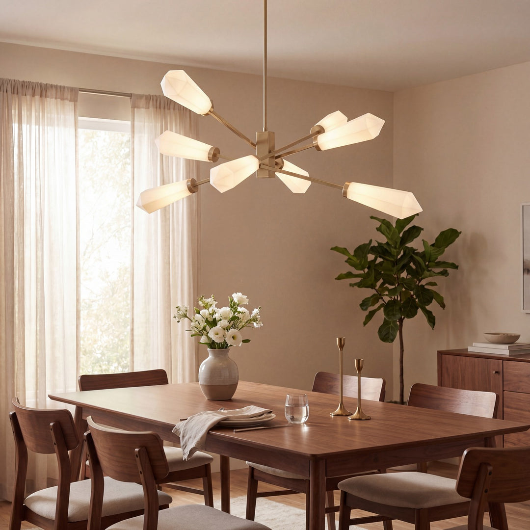 Savoy House - 1-6120-8-127 - LED Chandelier - Leland - Noble Brass