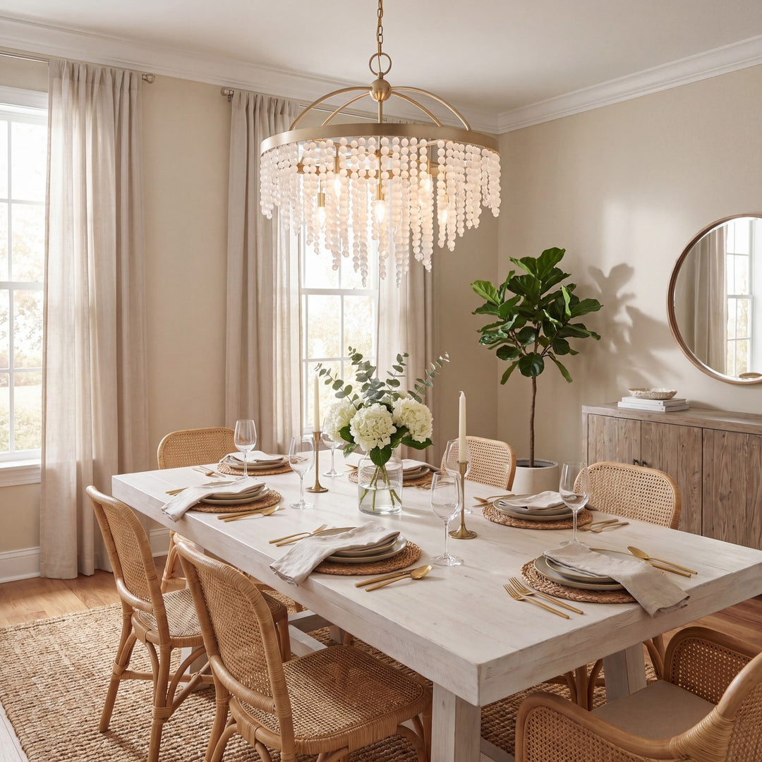 Savoy House - 1-6451-8-127 - Eight Light Chandelier - Jeanette - Noble Brass