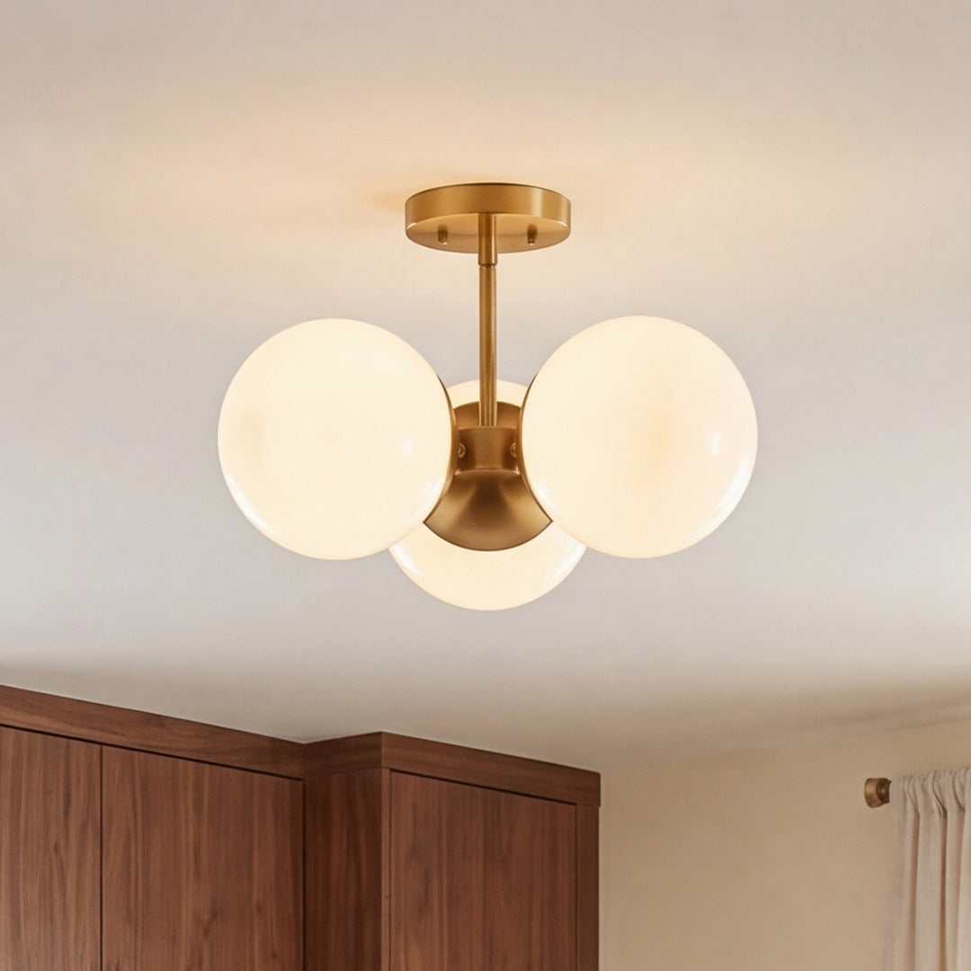 Savoy House - 1-6523-3-322 - Three Light Chandelier - Turin - Warm Brass