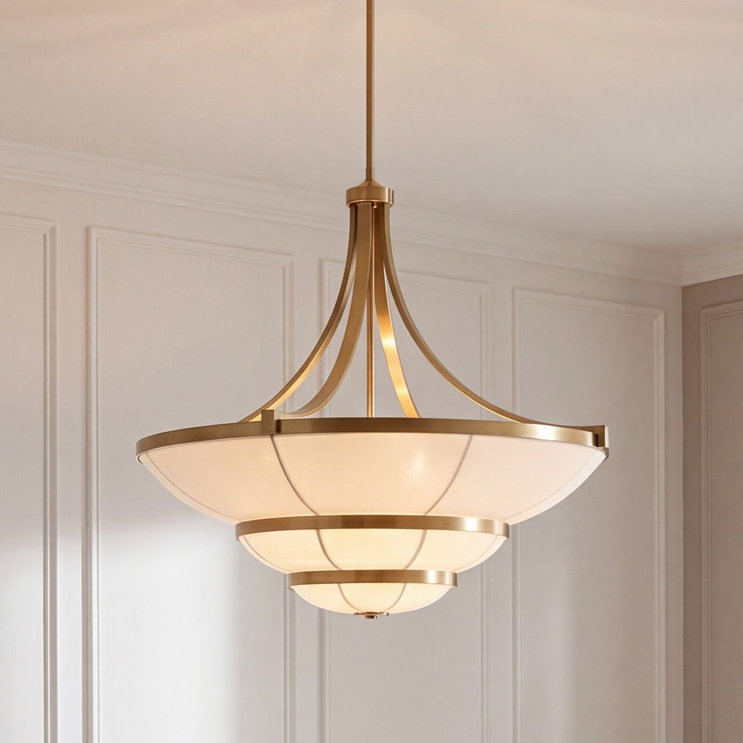 Savoy House - 1-9152-4-322 - Four Light Chandelier - Constantine - Warm Brass