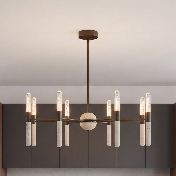Savoy House - 1-9716-8-15 - LED Chandelier - Linden - Mediterranean Bronze