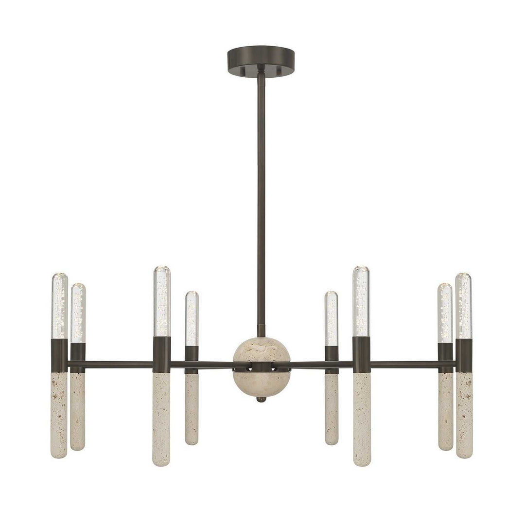 Savoy House - 1-9716-8-15 - LED Chandelier - Linden - Mediterranean Bronze