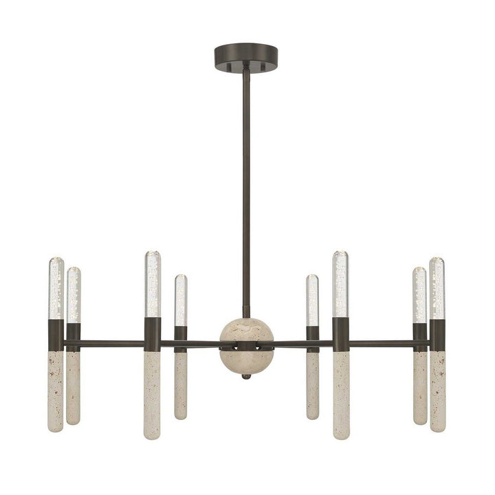 Savoy House - 1-9716-8-15 - LED Chandelier - Linden - Mediterranean Bronze