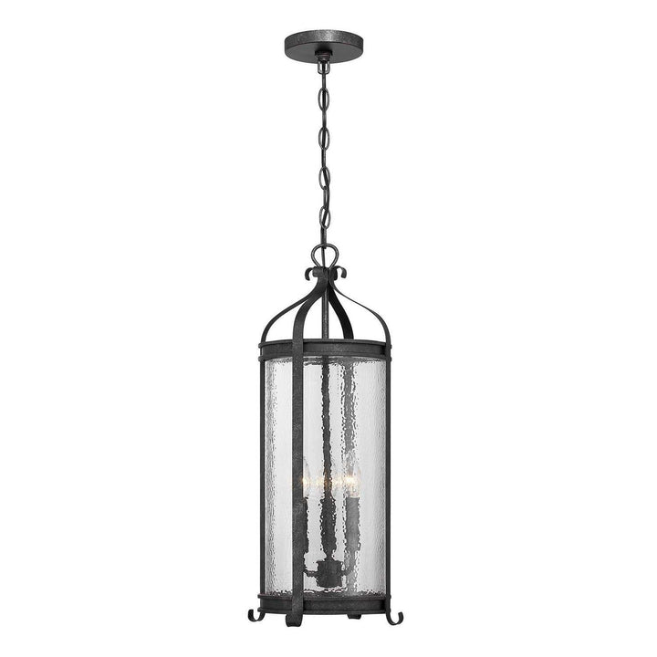 Savoy House - 5-110-337 - Three Light Outdoor Hanging Lantern - Preston - Iron Oxide
