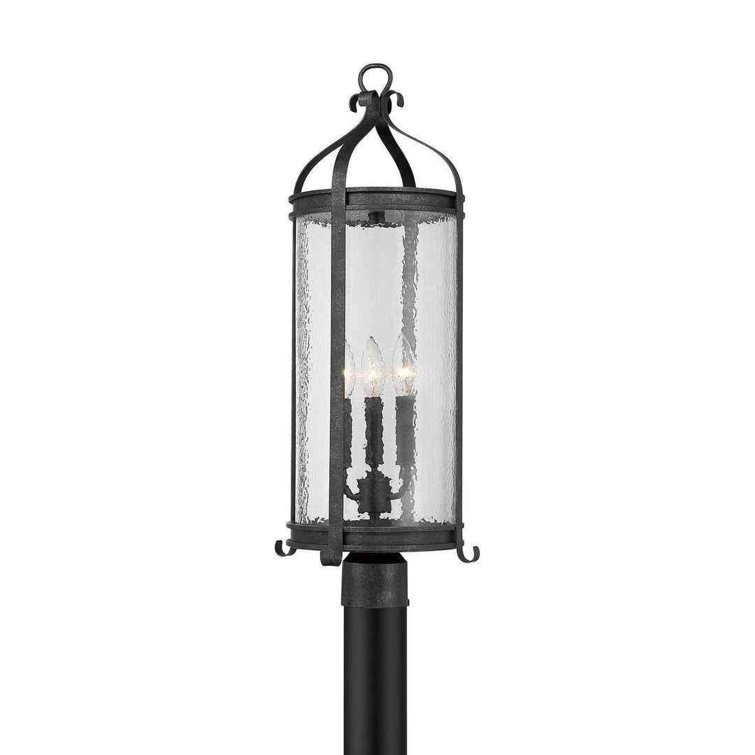 Savoy House - 5-115-337 - Three Light Outdoor Post Lantern - Preston - Iron Oxide