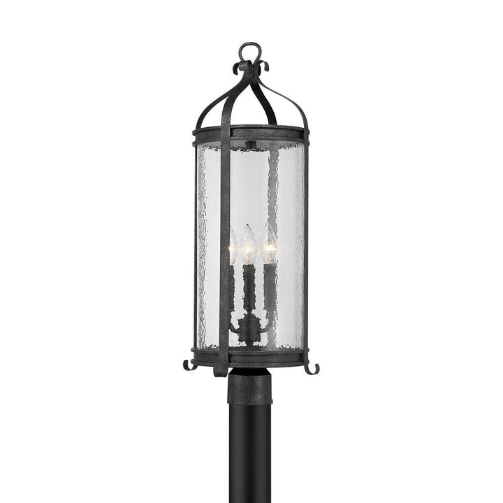 Savoy House - 5-115-337 - Three Light Outdoor Post Lantern - Preston - Iron Oxide