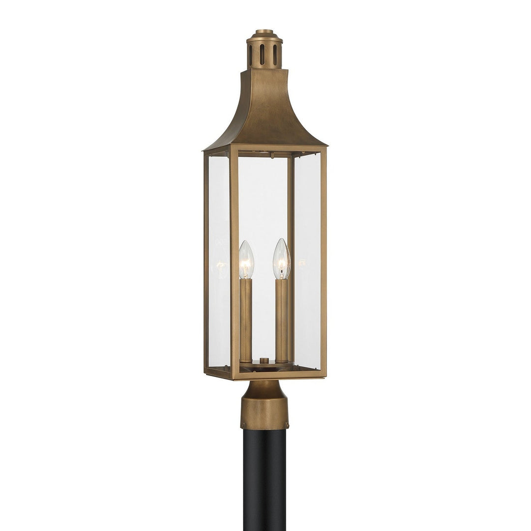 Savoy House - 5-225-273 - Two Light Outdoor Post Lantern - Lancaster - Atlas Bronze