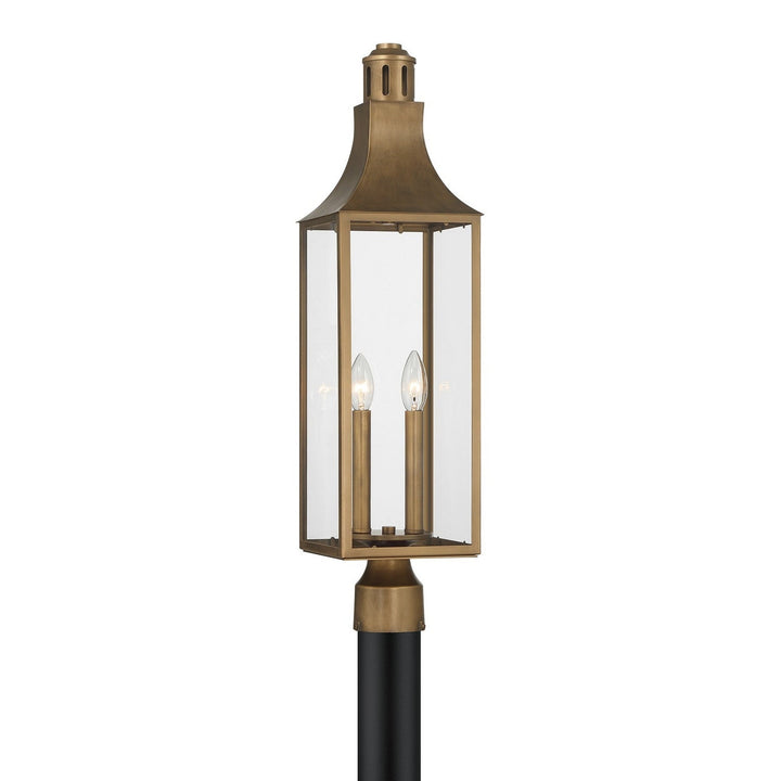 Savoy House - 5-225-273 - Two Light Outdoor Post Lantern - Lancaster - Atlas Bronze