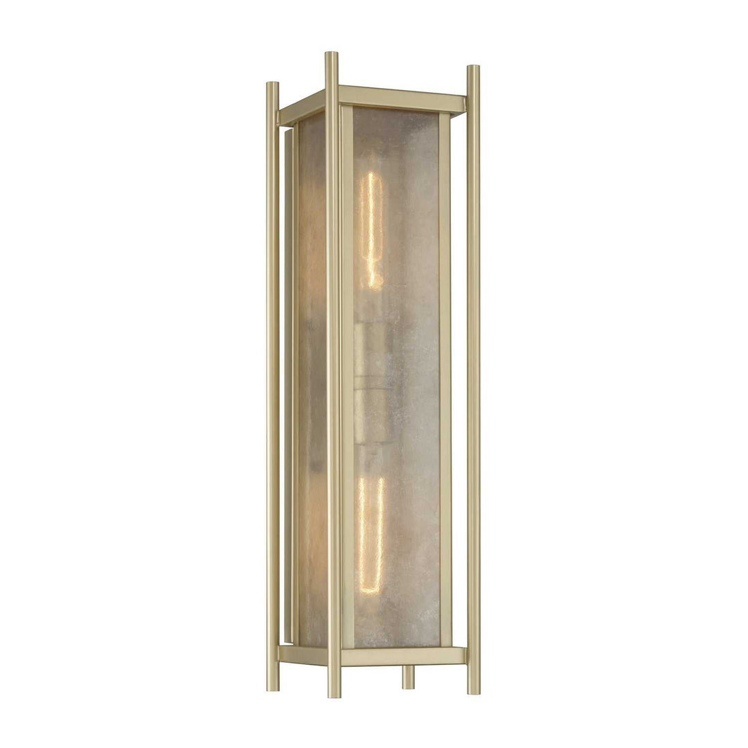 Savoy House - 5-3805-344 - Two Light Outdoor Wall Lantern - Jacobs - Serene Brass
