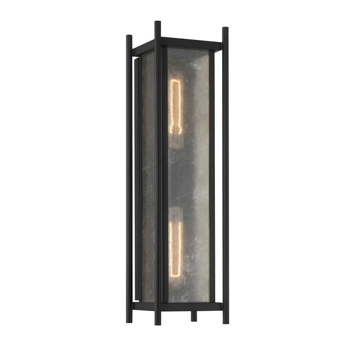 Savoy House - 5-3805-BK - Two Light Outdoor Wall Lantern - Jacobs - Matte Black