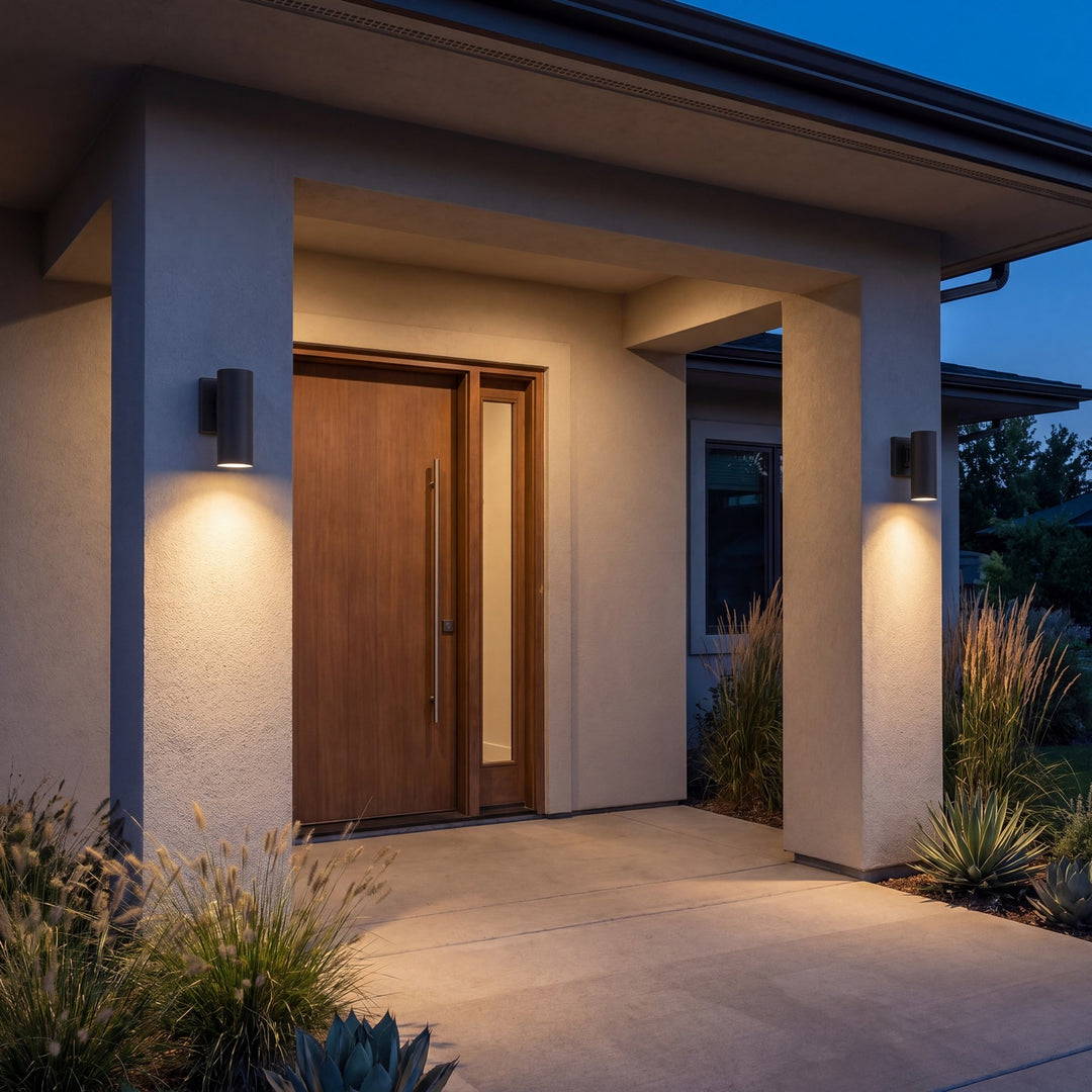 Savoy House - 5-CYL-1-5CCT-BK - LED Outdoor Wall Lantern - Kelley - Matte Black