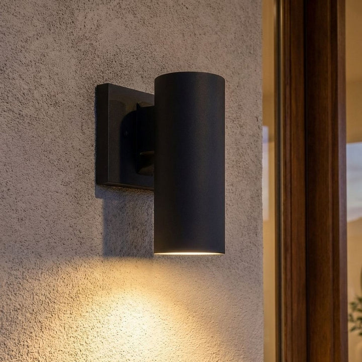 Savoy House - 5-CYL-1-5CCT-BK - LED Outdoor Wall Lantern - Kelley - Matte Black