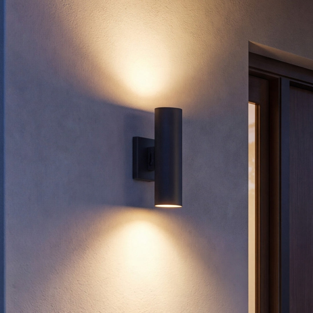 Savoy House - 5-CYL-2-5CCT-BK - LED Outdoor Wall Lantern - Kelley - Matte Black