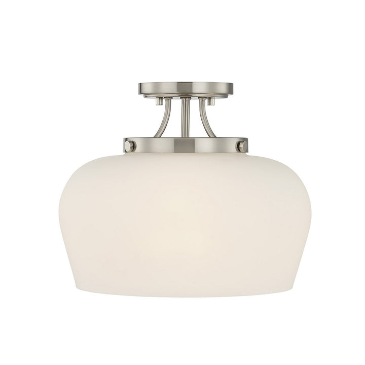 Savoy House - 6-6035-3-SN - Three Light Semi-Flush Mount - Octave - Satin Nickel