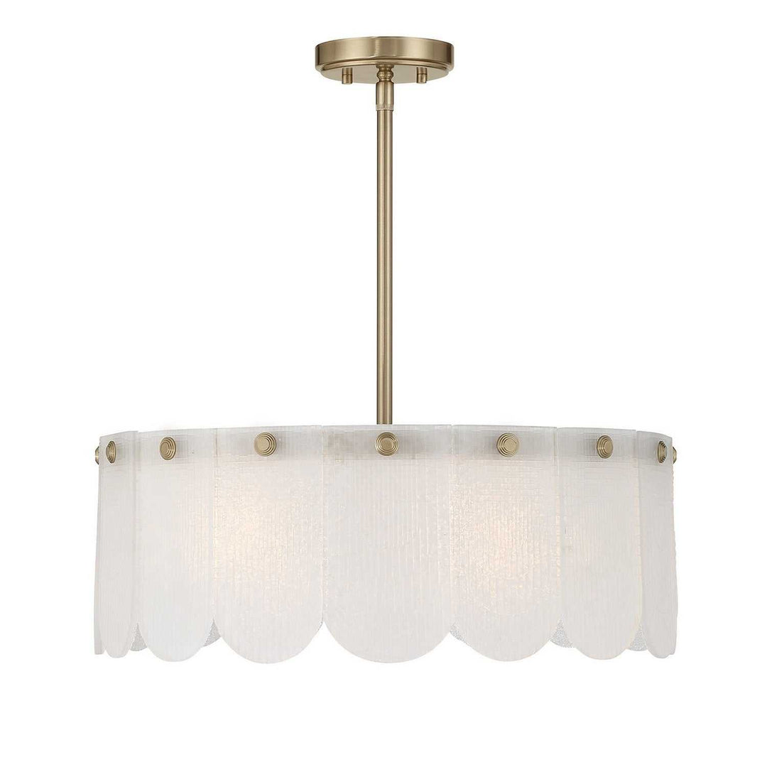 Savoy House - 6-9801-4-127 - Four Light Convertible - Ashton - Noble Brass
